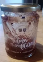 La nature en confiture - pommes et groseilles