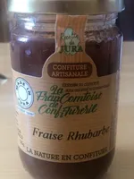 Confiture Fraise Rhubarbe