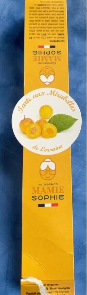 Tarte aux mirabelles