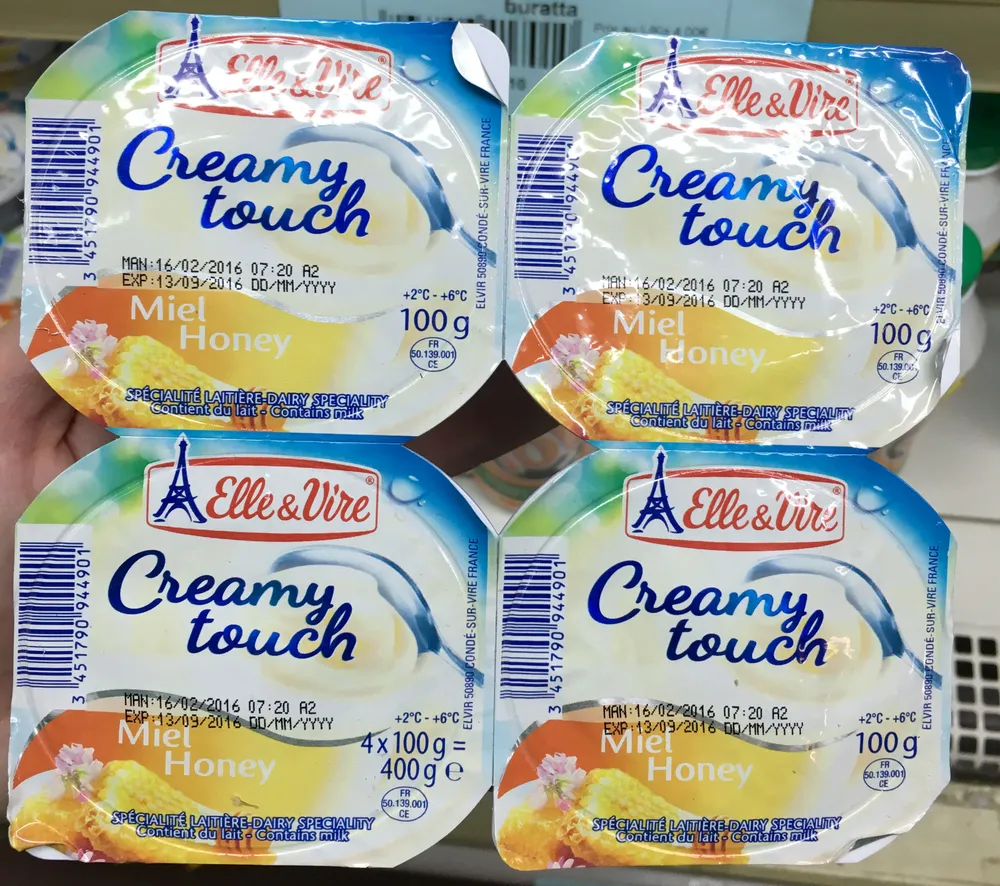 Creamy Touch Miel