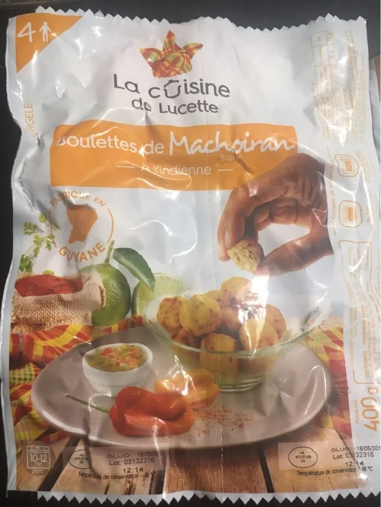 Boulettes de machoiran blanc à l'indienne