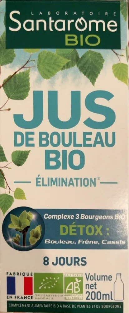 Jus de Bouleau Bio