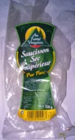 Saucisson sec supérieur pur porc