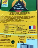Saucisse barbecue