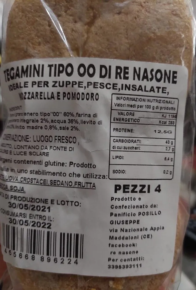 Tegamini tipo 00 di re Nasone