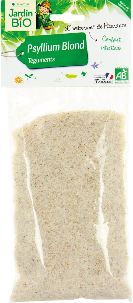 Psyllium blond teguments