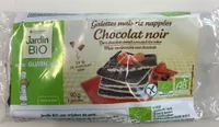 Galette maïs riz nappées Chocolat noir