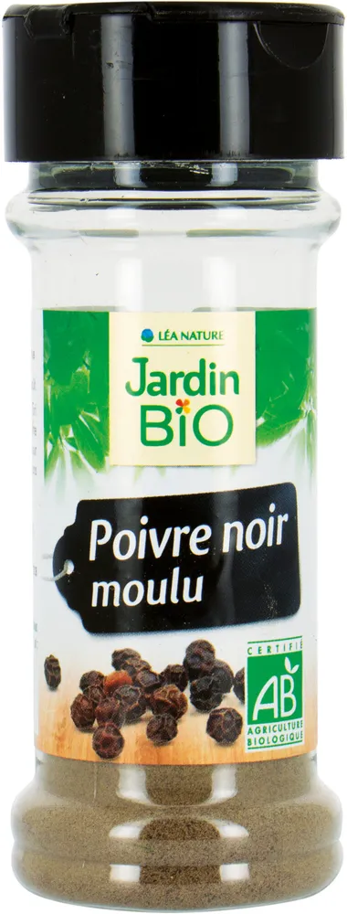 Poivre Noir Moulu Bio 30G