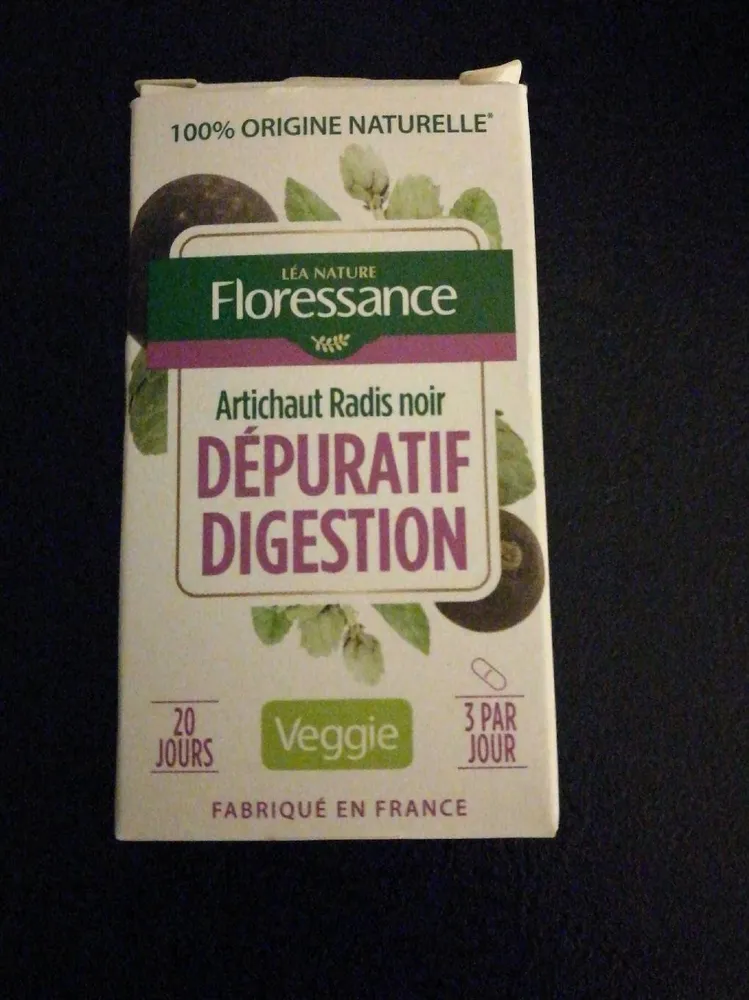 60 Gelules Radis noir / Artichaut Floressance