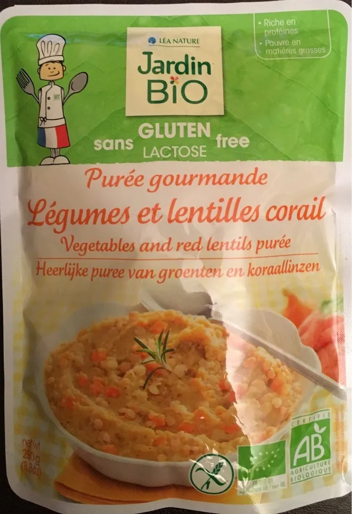 Purée Gourmande Légumes et Lentilles Corail