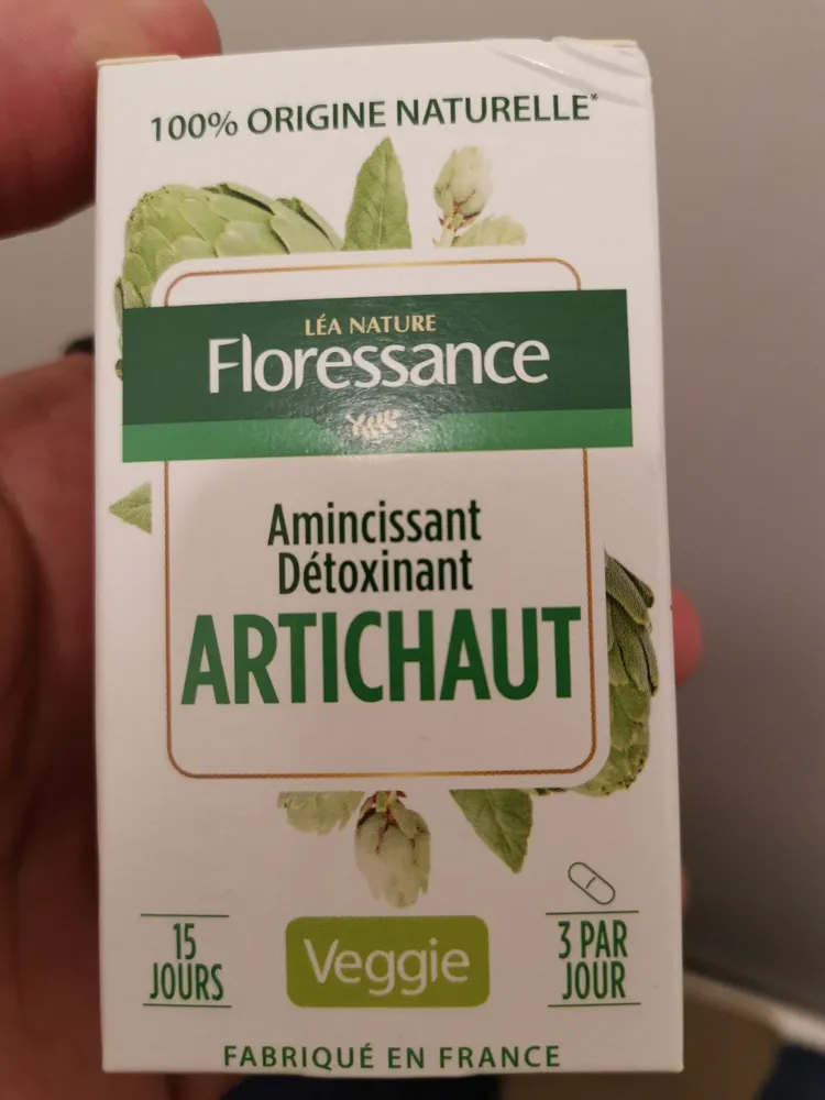 Gélules Végétales Amincissant, Détoxinant - Artichaut