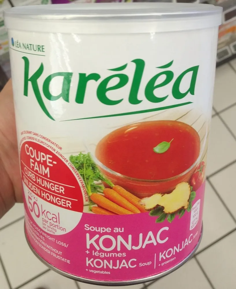 Soupe coupe faim au Konjac