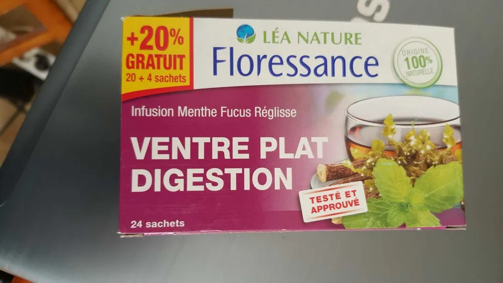 X3 Infusions Ventre Plat Digestion +20% Gratuits