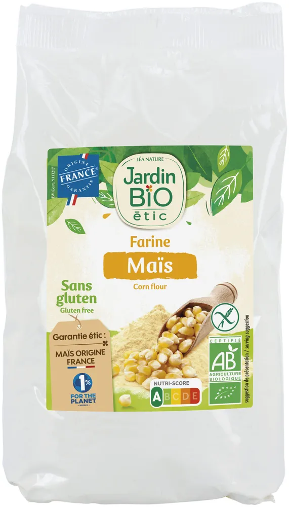 Farine De Maïs Bio Sans Gluten