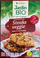Préparation pour steaks veggie aux 3 céréales