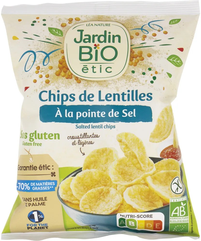 Chips lentilles