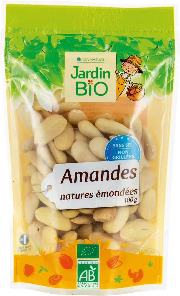 Amandes Natures émondées Bio