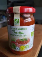 Sauce Tomate Basilic Aux Protéines De Soja Bio Sans Gluten