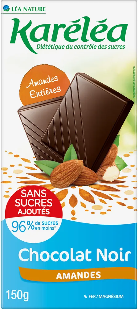 Chocolat noir croquant