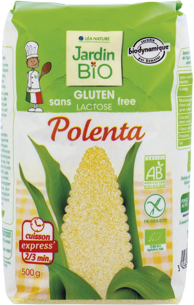 Polenta Sans Gluten Bio
