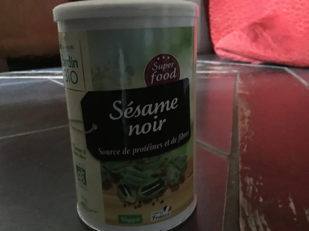 Super Graines Sésame Noir Bio - Source De Protéines Et De Fibres