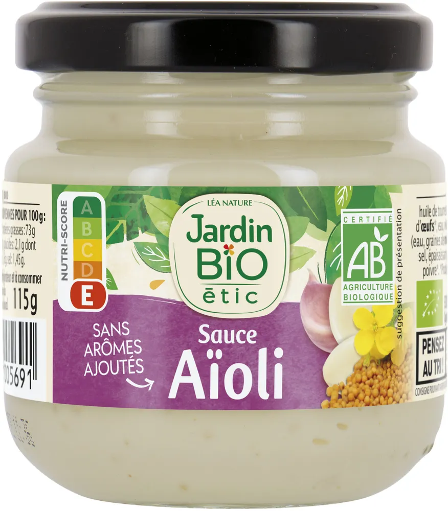 Sauce Aïoli Bio