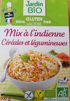 Mix à L'indienne Céréales Et Légumineuses Sans Gluten Bio