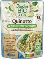 Quinotto Légumes verts Parmesan