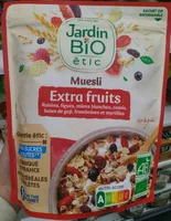 Muesli,myrtille,goji et cranberry