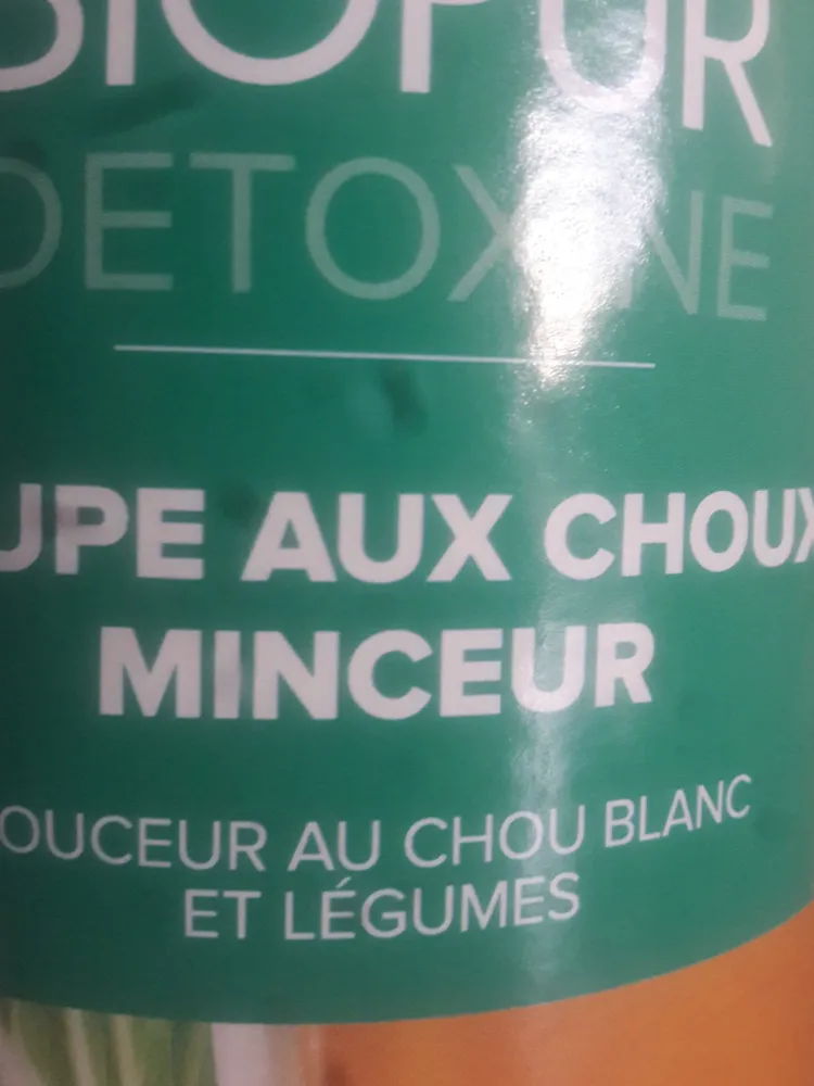 Biopur Detoxine : Soupe Aux Choux Minceur