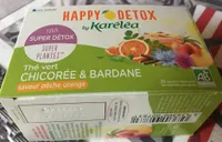 Happy Detox Thé vert chicorée & bardane