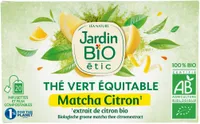 Thé Matcha lemon