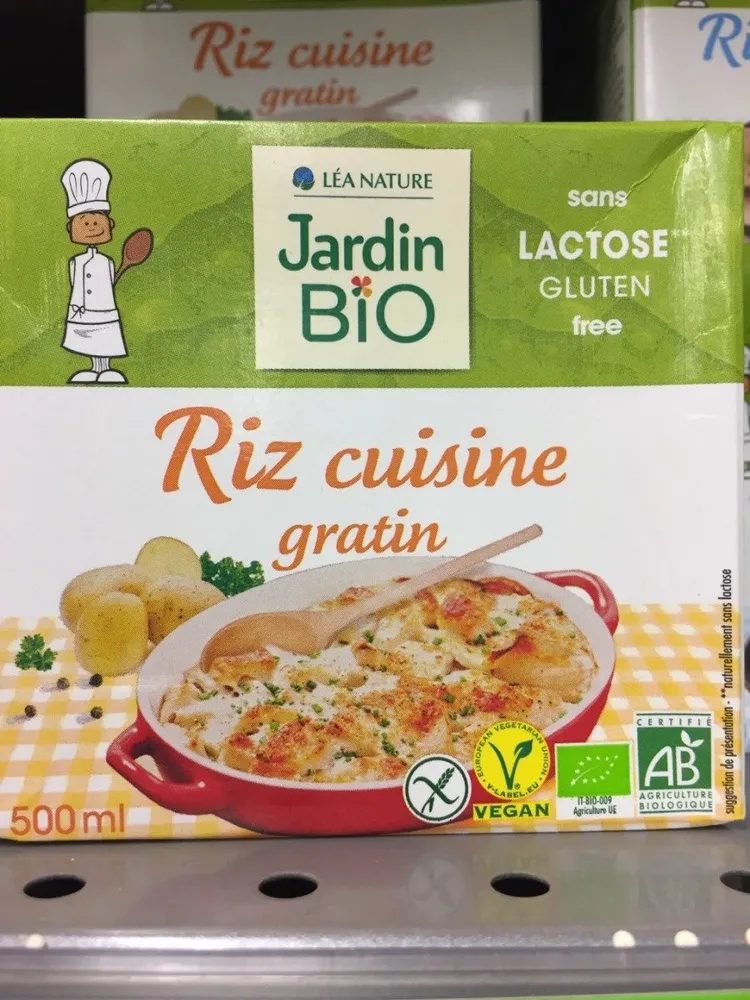 Riz cuisine gratin