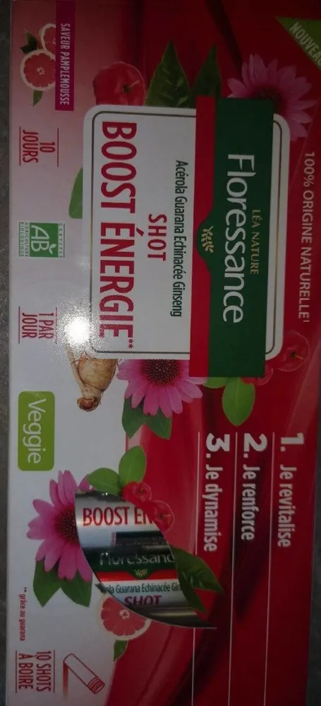 Shot boost energie