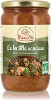Lentille saucisse bio