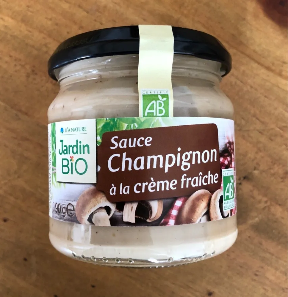 Sauce champignon à la crème fraîche