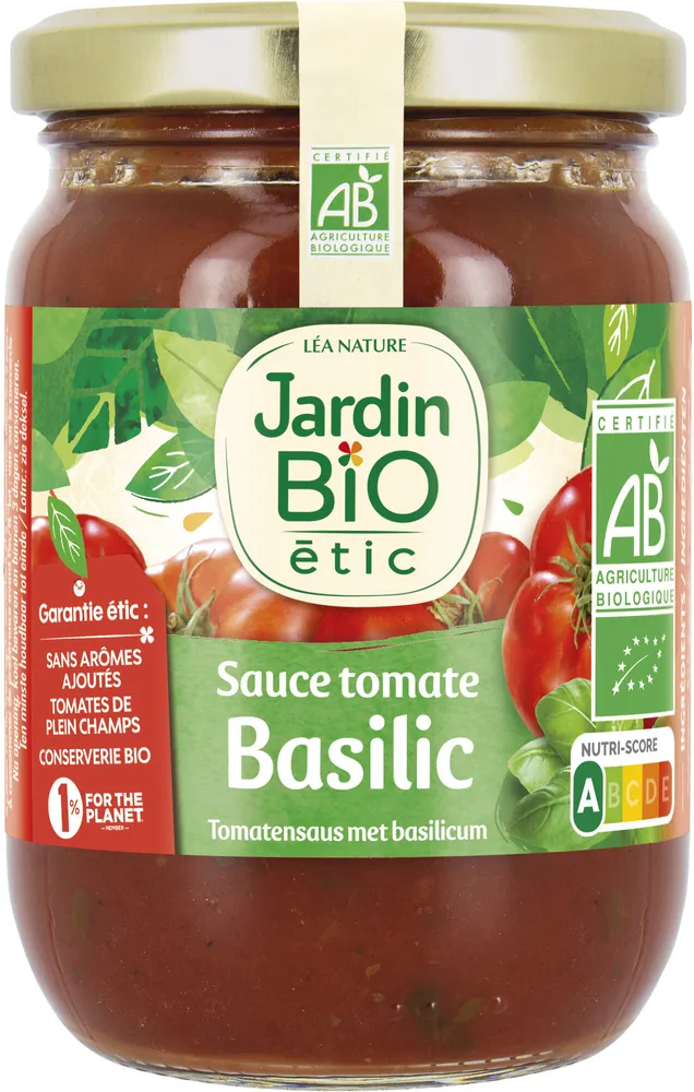 Sauce Tomate Basilic