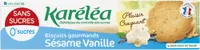 Biscuits gourmands Sésame Vanille