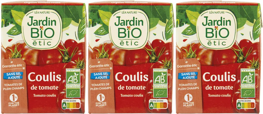 Coulis de tomate bio