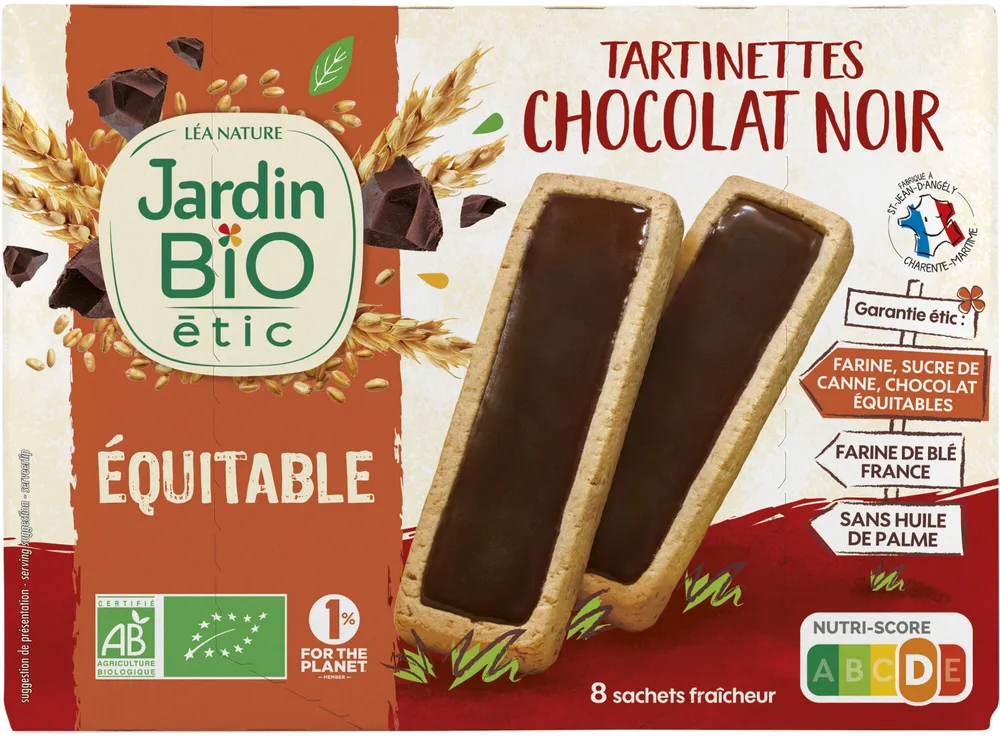Nos tartinettes à croquer
