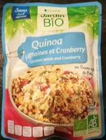 Quinoa graines et cranberry