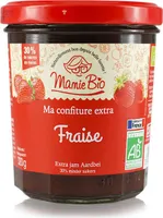 Confiture extra fraise bio