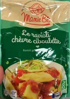 Le ravioli chèvre ciboulette