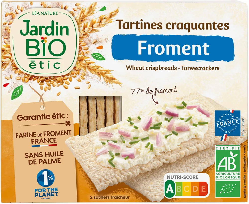 Tartines craquantes froment