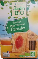 Tartines petit déjeuner céréales