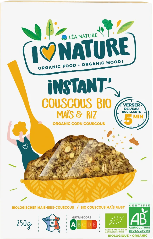 Conscous bio maïs et riz
