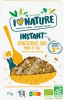 Conscous bio maïs et riz