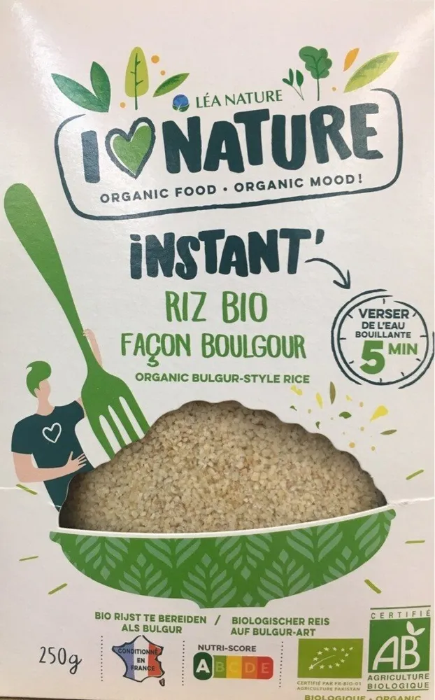 Riz bio façon boulgour
