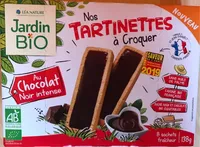 Nos tartinettes à Croquer