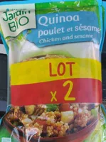Quinoa poulet et sésame
